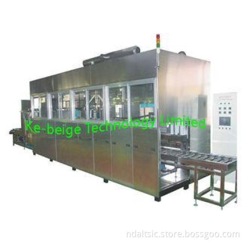 Multiple-Robot Arms Ultrasonic Cleaning Machine For Stampin
